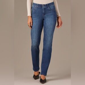 NEW Wit & Wisdom SAWYER MID-RISE
STRAIGHT LEG JEANS